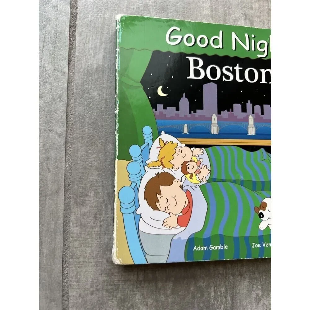 Good Night Boston; Good Night Our World - board book, Adam Gamble, GOOD